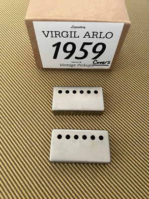 1959 Virgil Arlo Vintage PAF Covers - Vintage Nickel - 50% OFF Demo Set