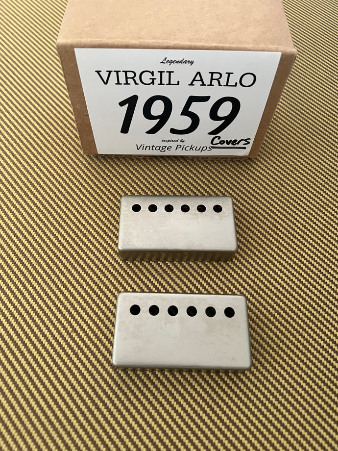 1959 Virgil Arlo Vintage PAF Covers - Vintage Nickel - 50% OFF Demo Set